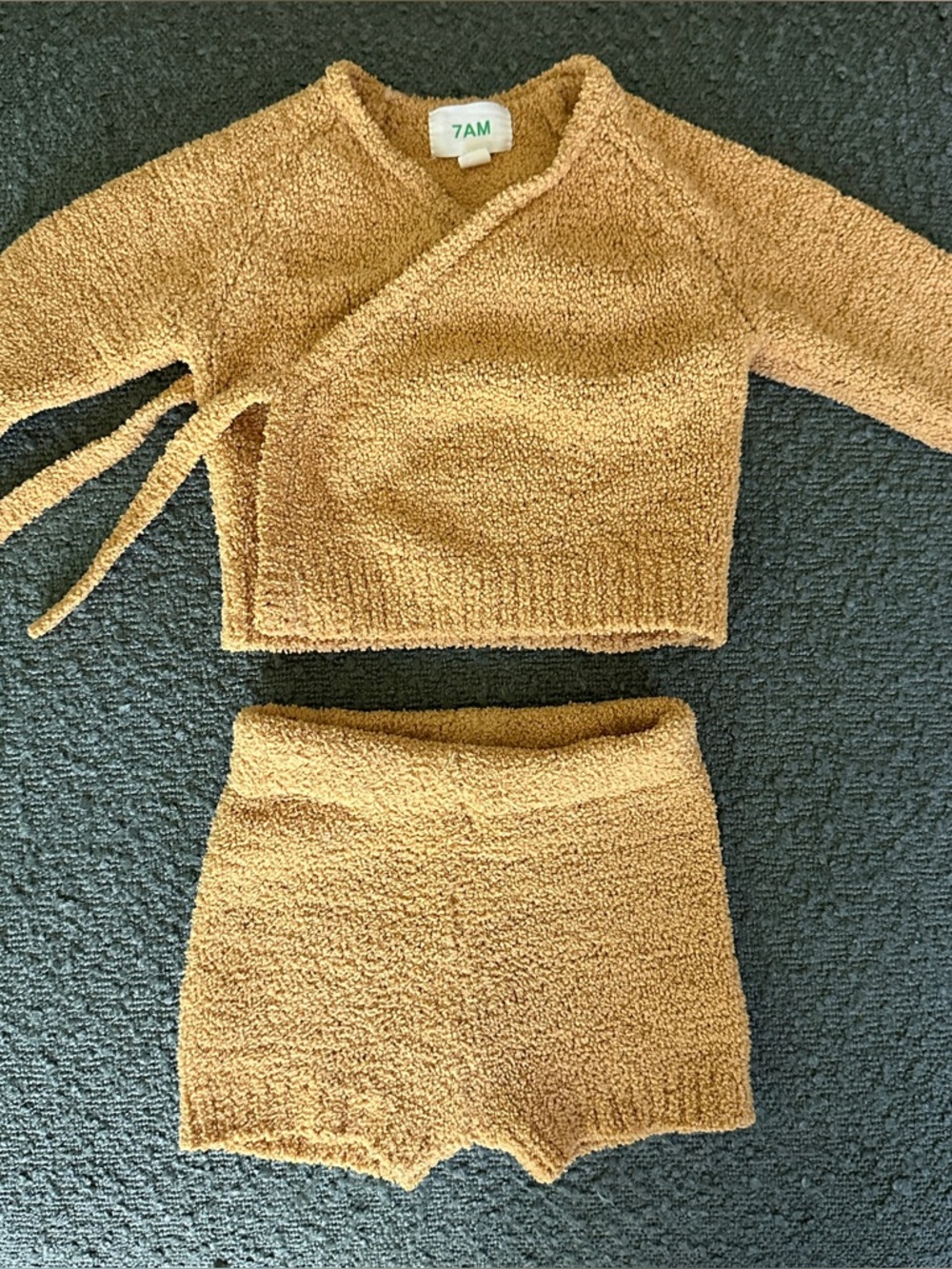 7AM Enfant Cozy Wrap Sweater and Short